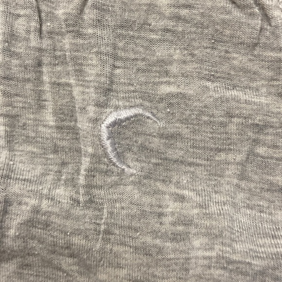 Zyia Active Swirl Tank in Ash, Size XS - Picture 6 of 6